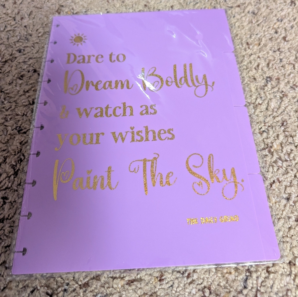 The Daily Grind Purple Disney Planner Dividers New In Package